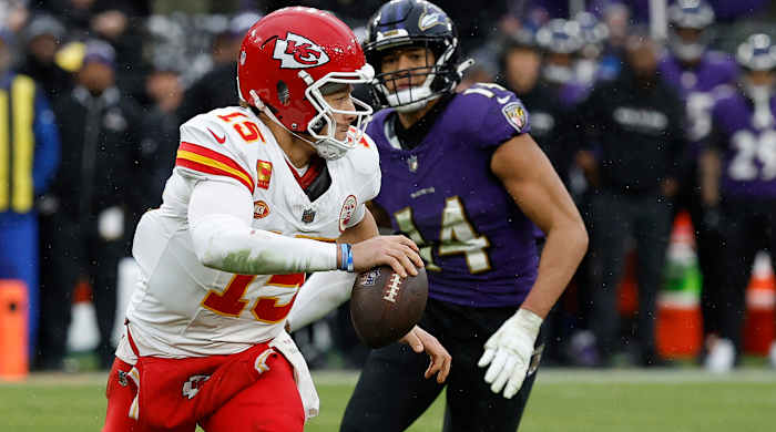 Kansas City Chiefs quarterback Patrick Mahomes